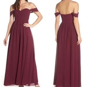 Lulus bridesmaid dress